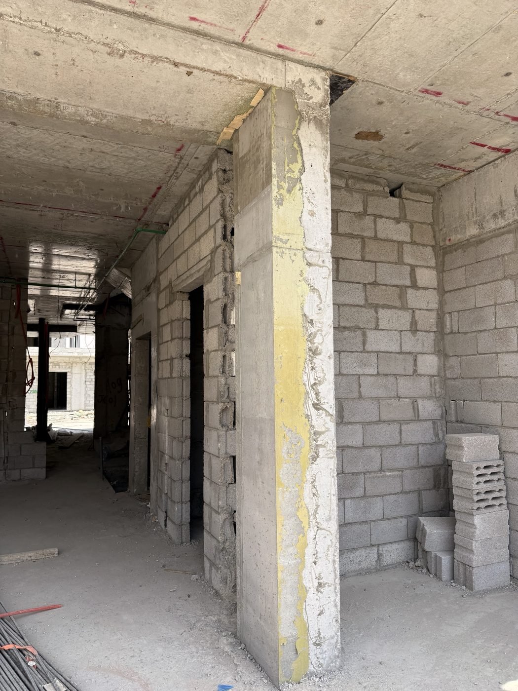 تدعيم 470 عمود — مجمع سكني — الرياض (3)